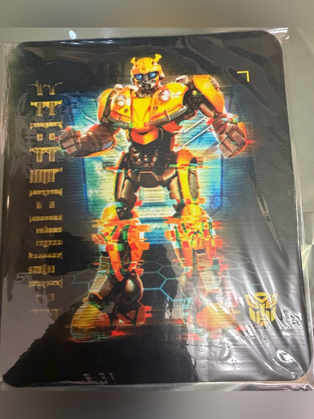 Transformers Bumblebee 9x8” mousepad